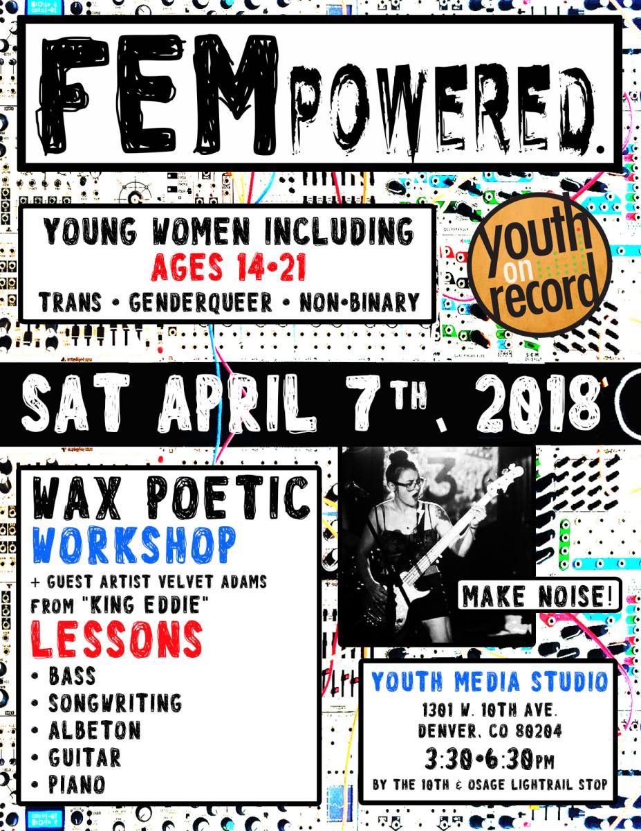 FEMpowered. Wax Poetic Youth on Record